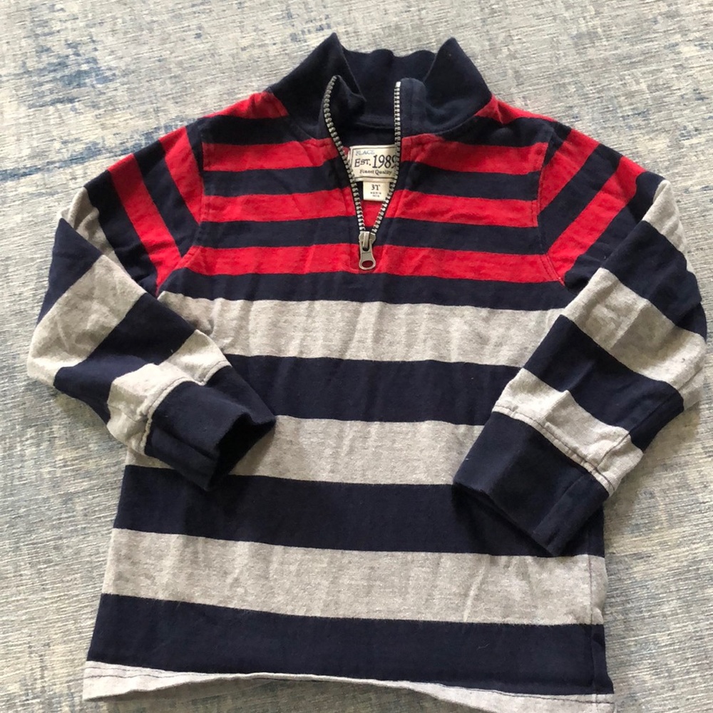 Boys 3T quarter zip